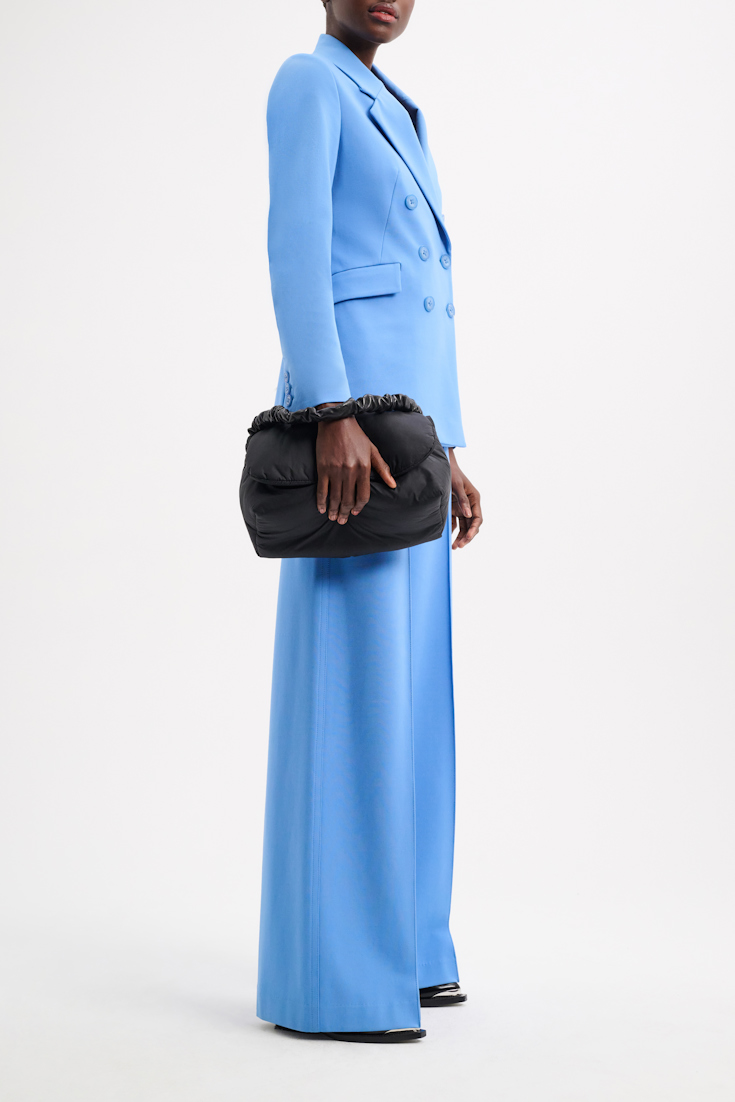 Dorothee Schumacher Wide leg pants in Punto Milano cornflower blue