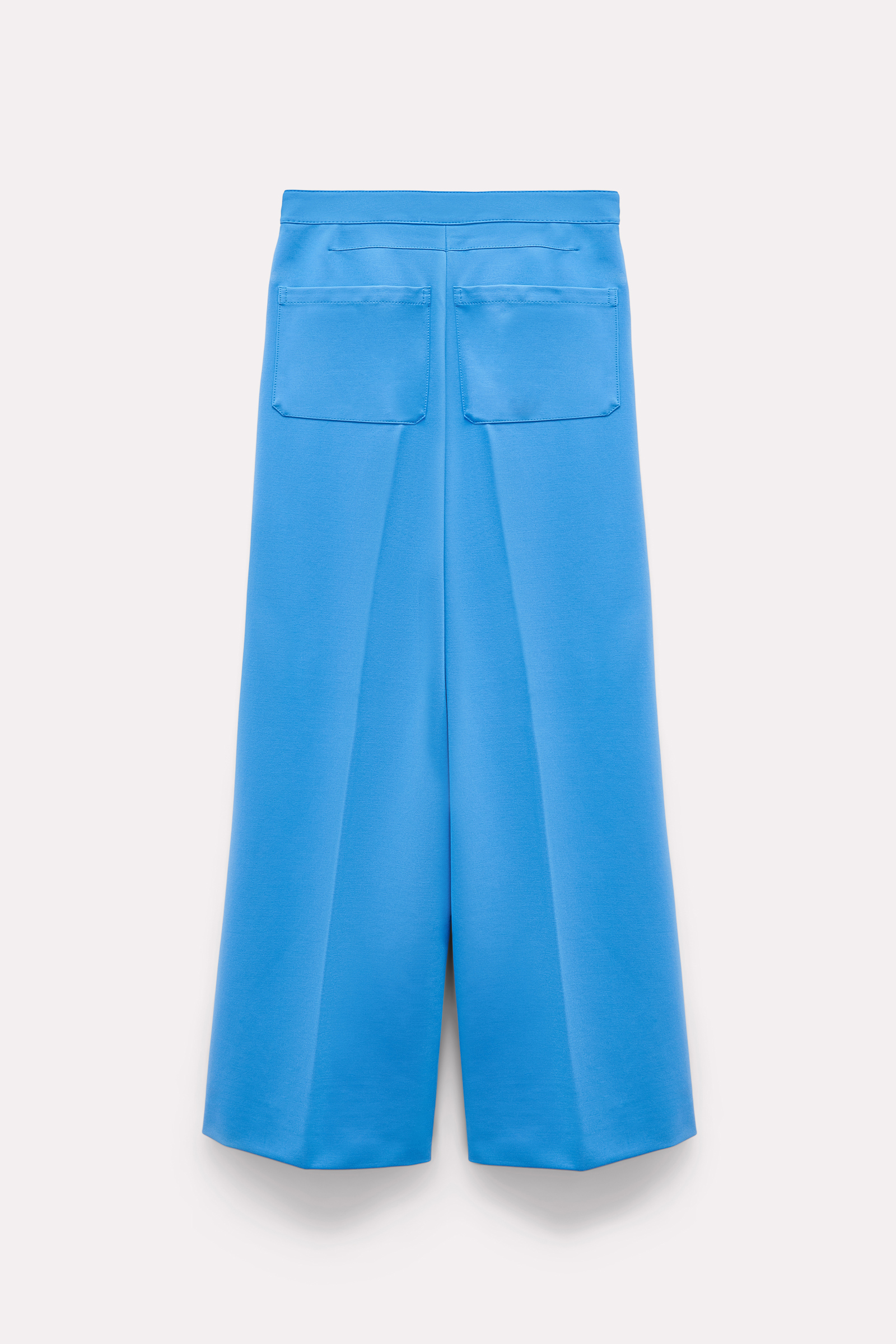 Dorothee Schumacher Hose aus Punto Milano mit weitem Bein cornflower blue