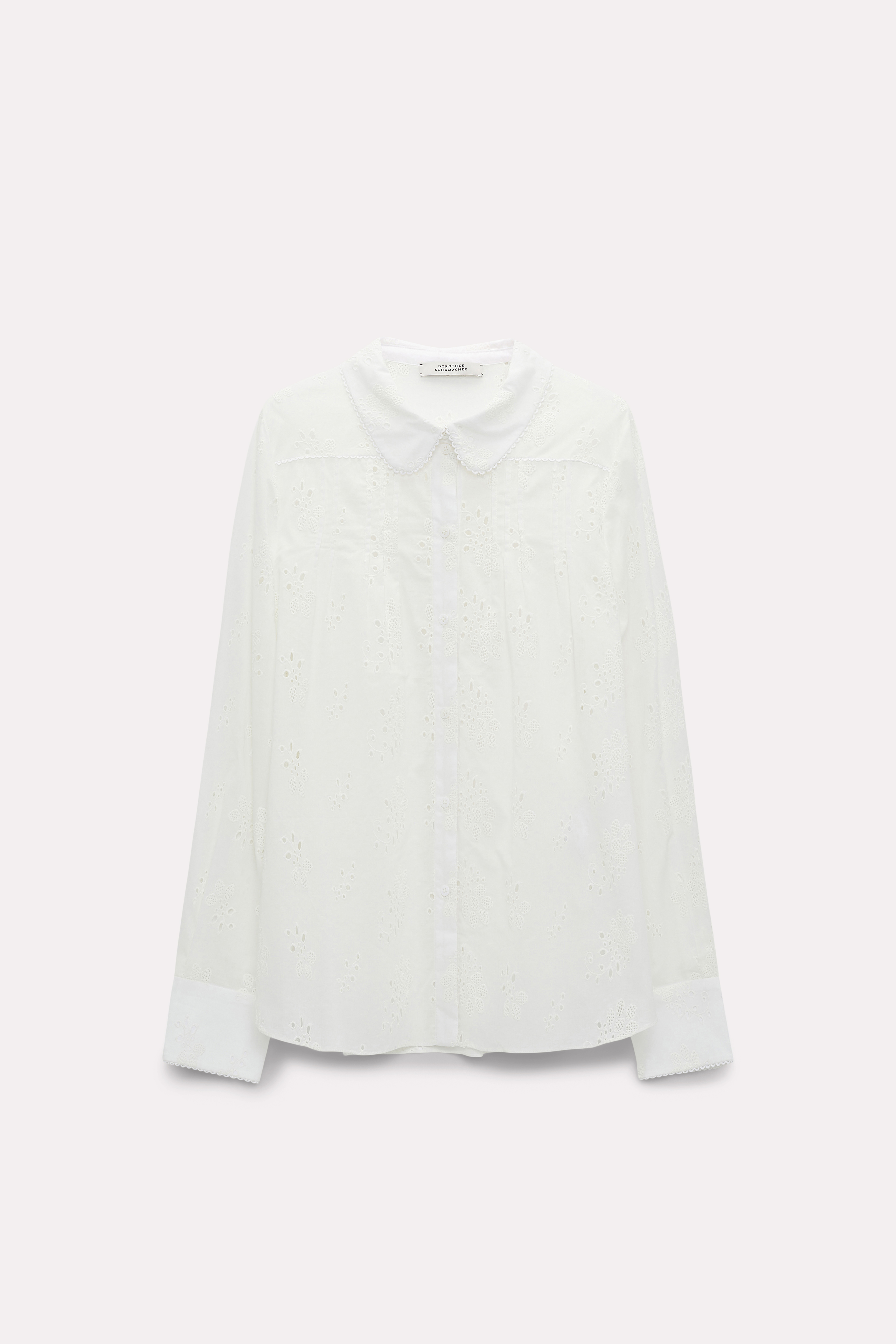Dorothee Schumacher Blouse in broderie anglaise camellia white
