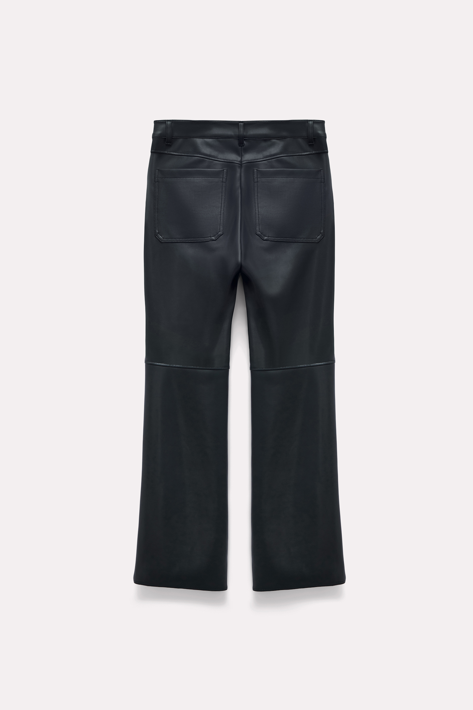 Dorothee Schumacher Eco leather biker pants pure black