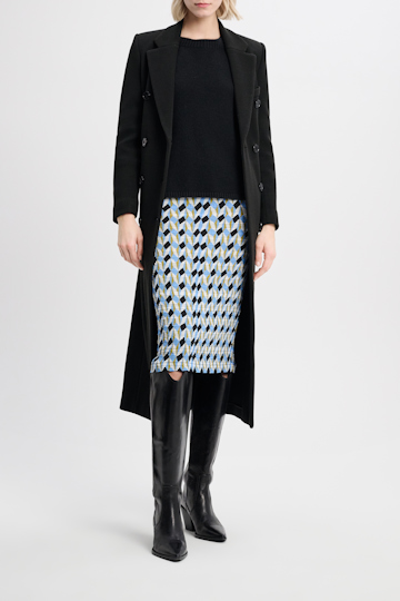 GRAPHIC VOLUMES skirt