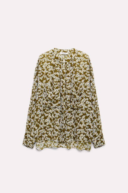 BLOOMING MEADOW blouse Dorothee Schumacher Daisy print blouse flower mix
