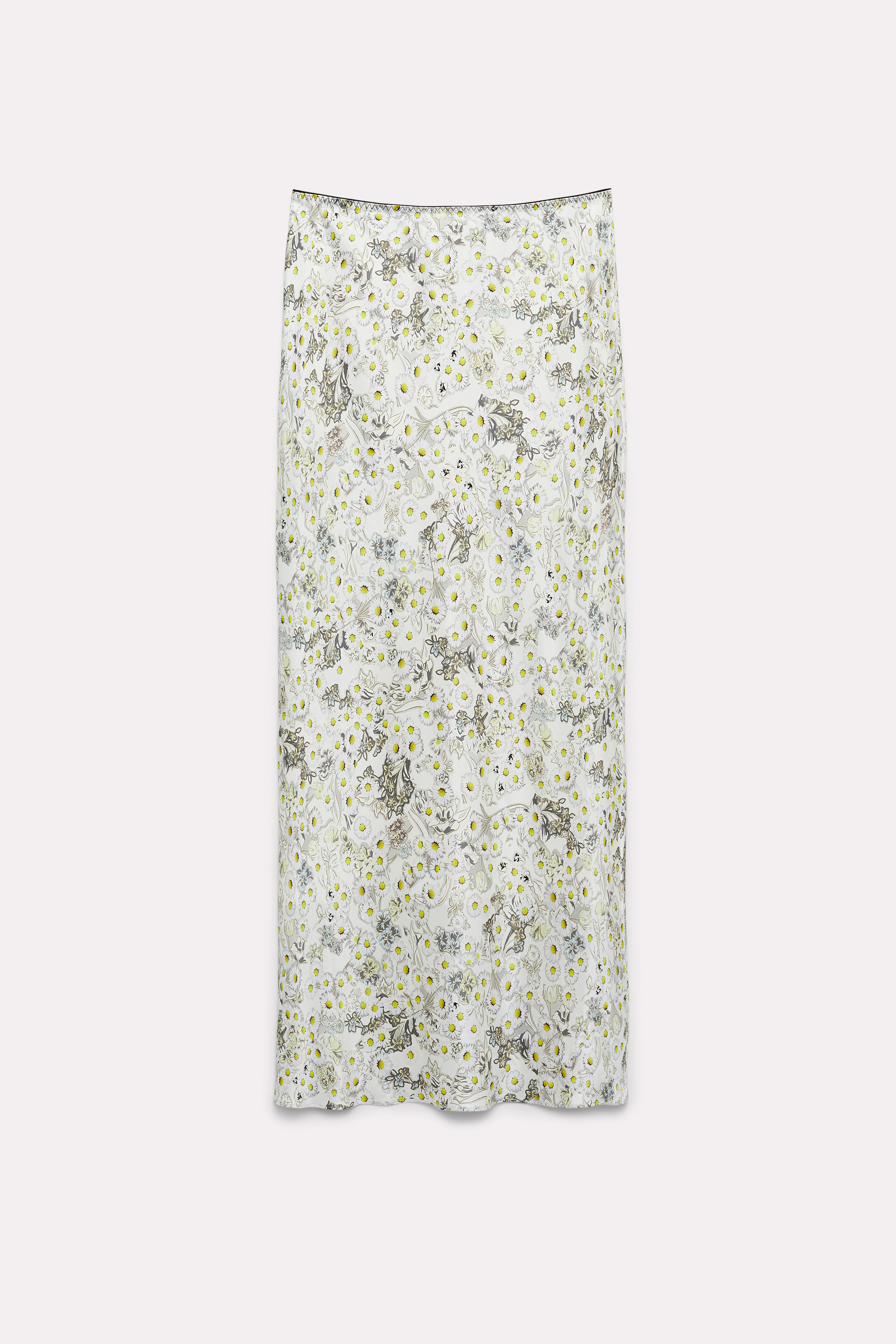 Dorothee Schumacher Daisy print skirt yellow flowers