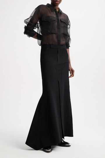 SHEER OPULENCE blouse