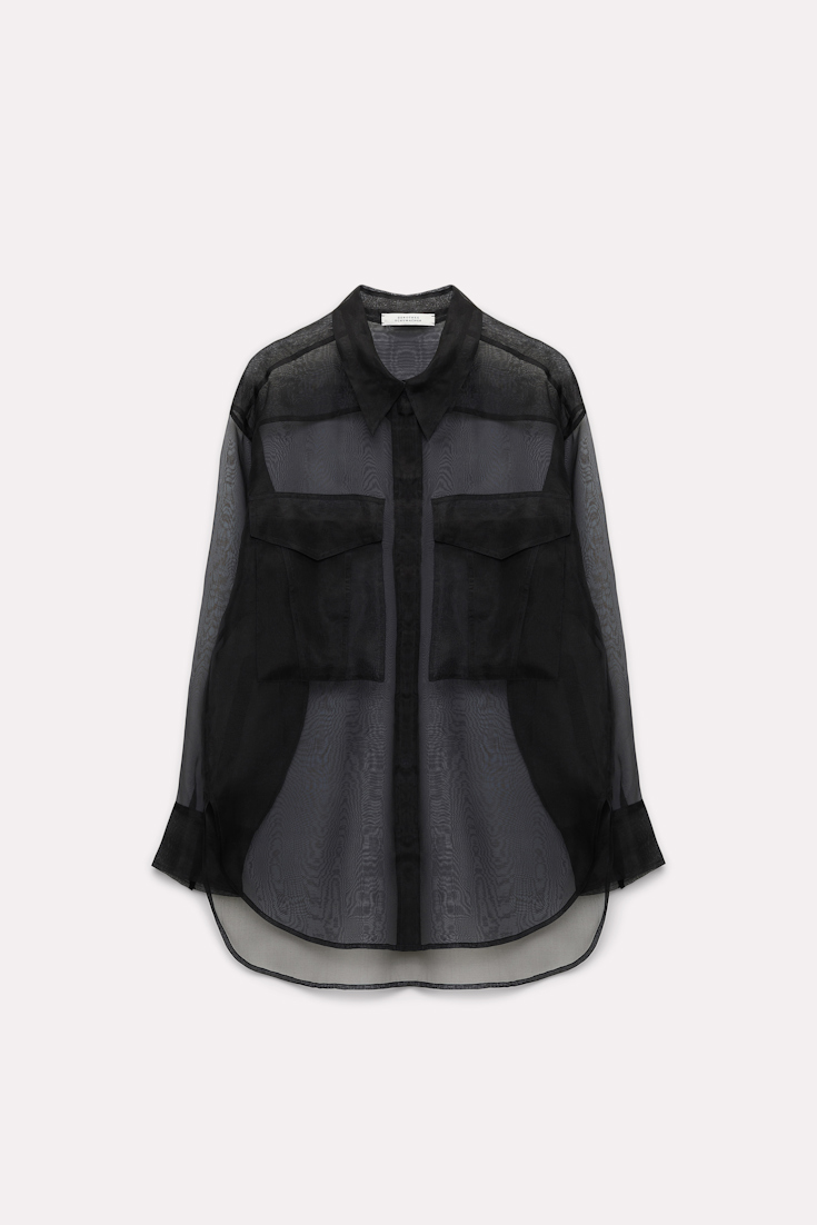 SHEER OPULENCE blouse