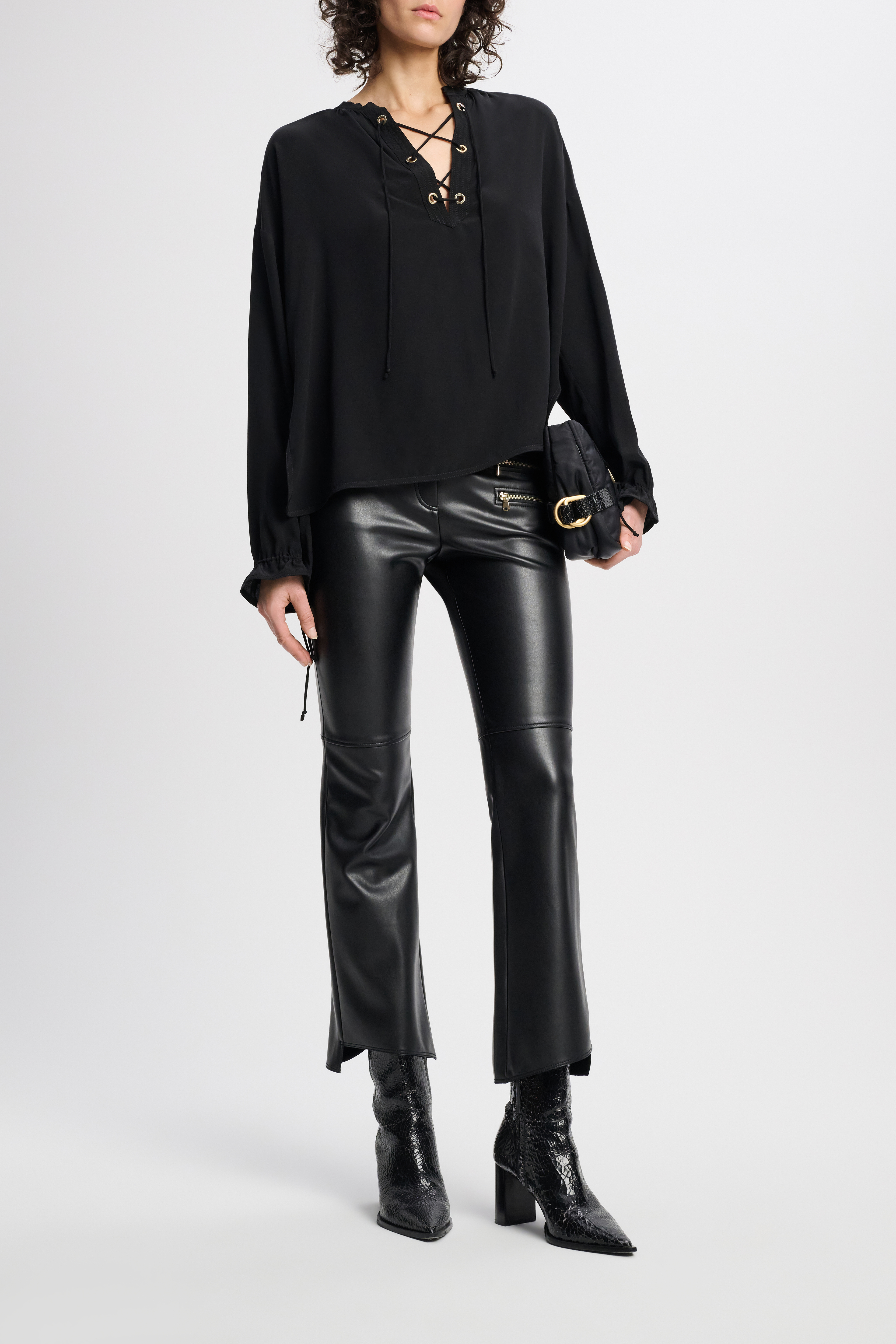 Dorothee Schumacher Silk blouse with laced