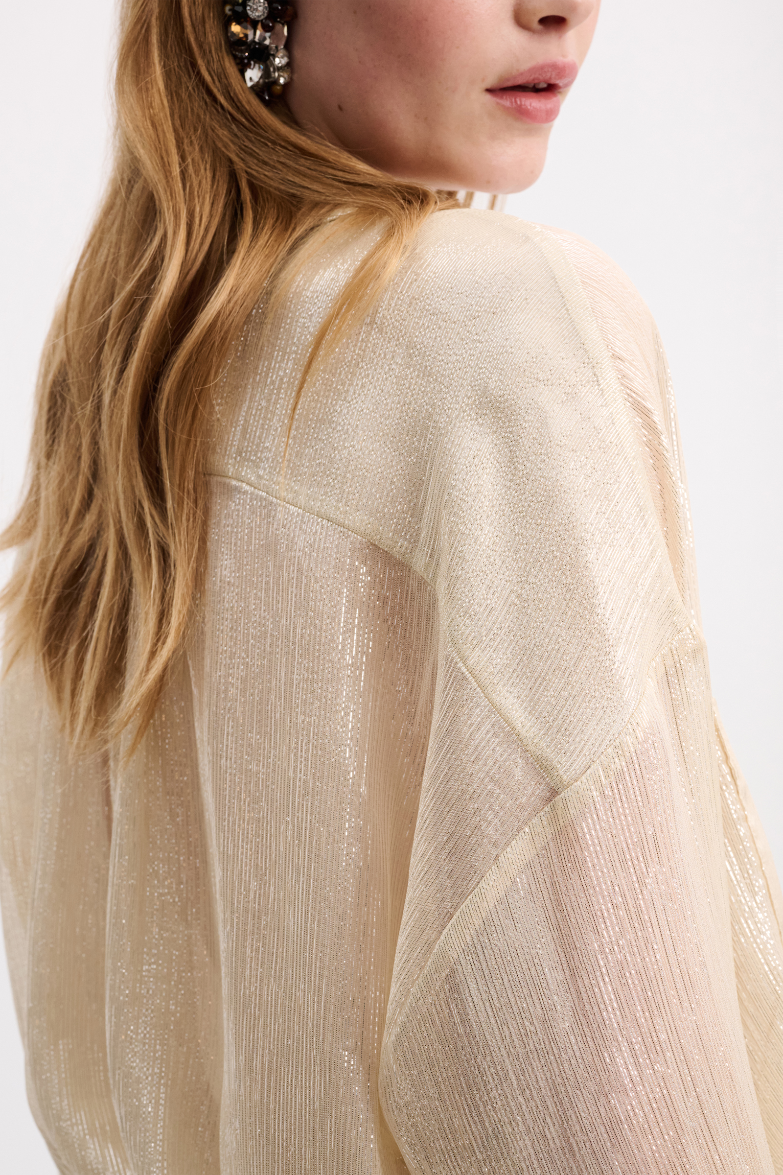 SHIMMERING SHINE blouse
