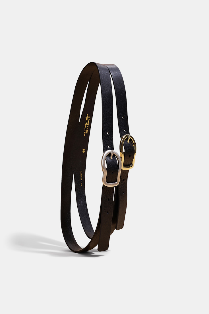 STRONG FEMININITY double belt