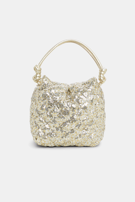 SHIMMERING TOUCH handbag Dorothee Schumacher Petite sequin satchel colorful sparkle