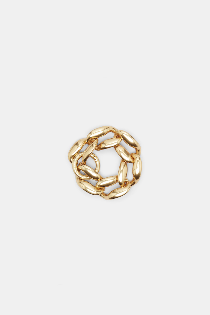 Dorothee Schumacher Chunky Kettenarmband antique gold