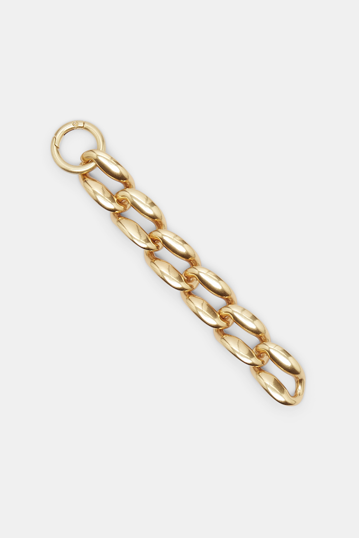 Dorothee Schumacher Brass tone chunky chain bracelet antique gold