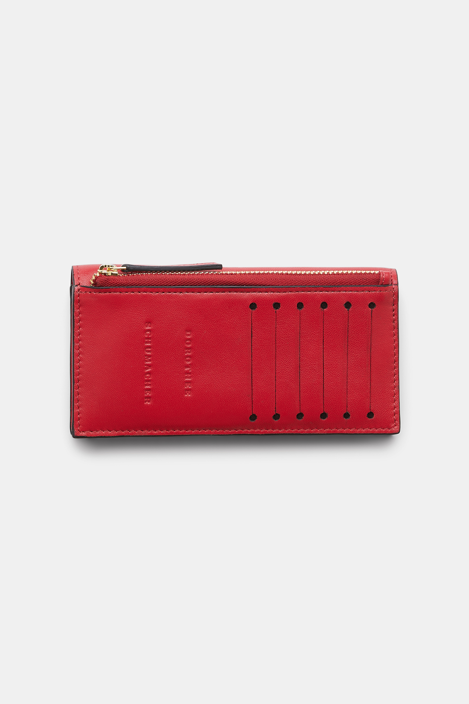 Dorothee Schumacher Envelope wallet cherry red