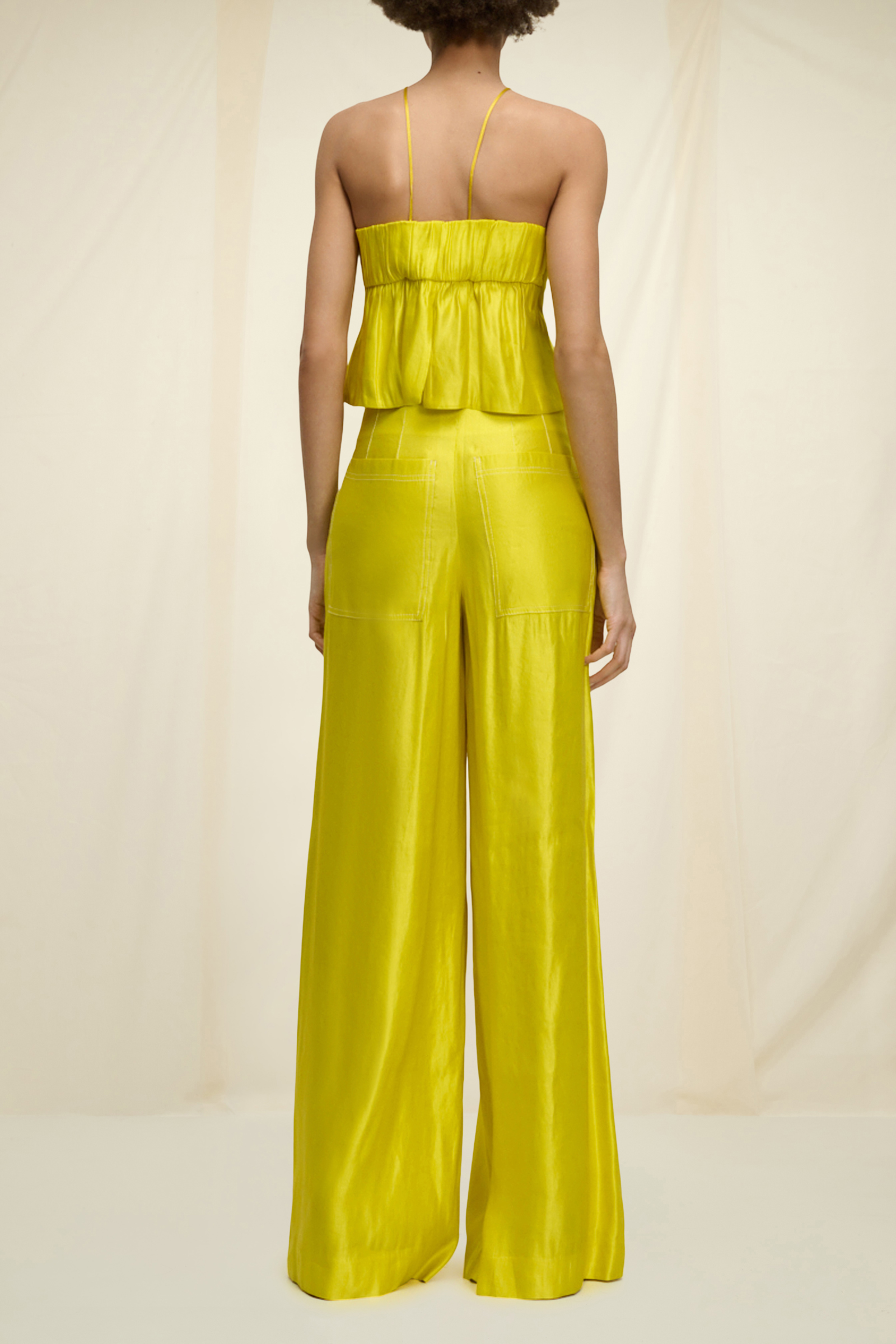 SHINY STATEMENT pants