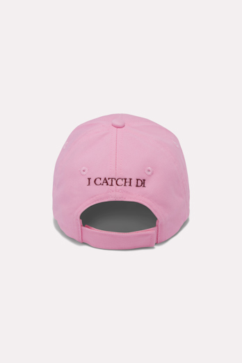 Dorothee Schumacher "I CATCH DI" BASEBALL CAP light pink