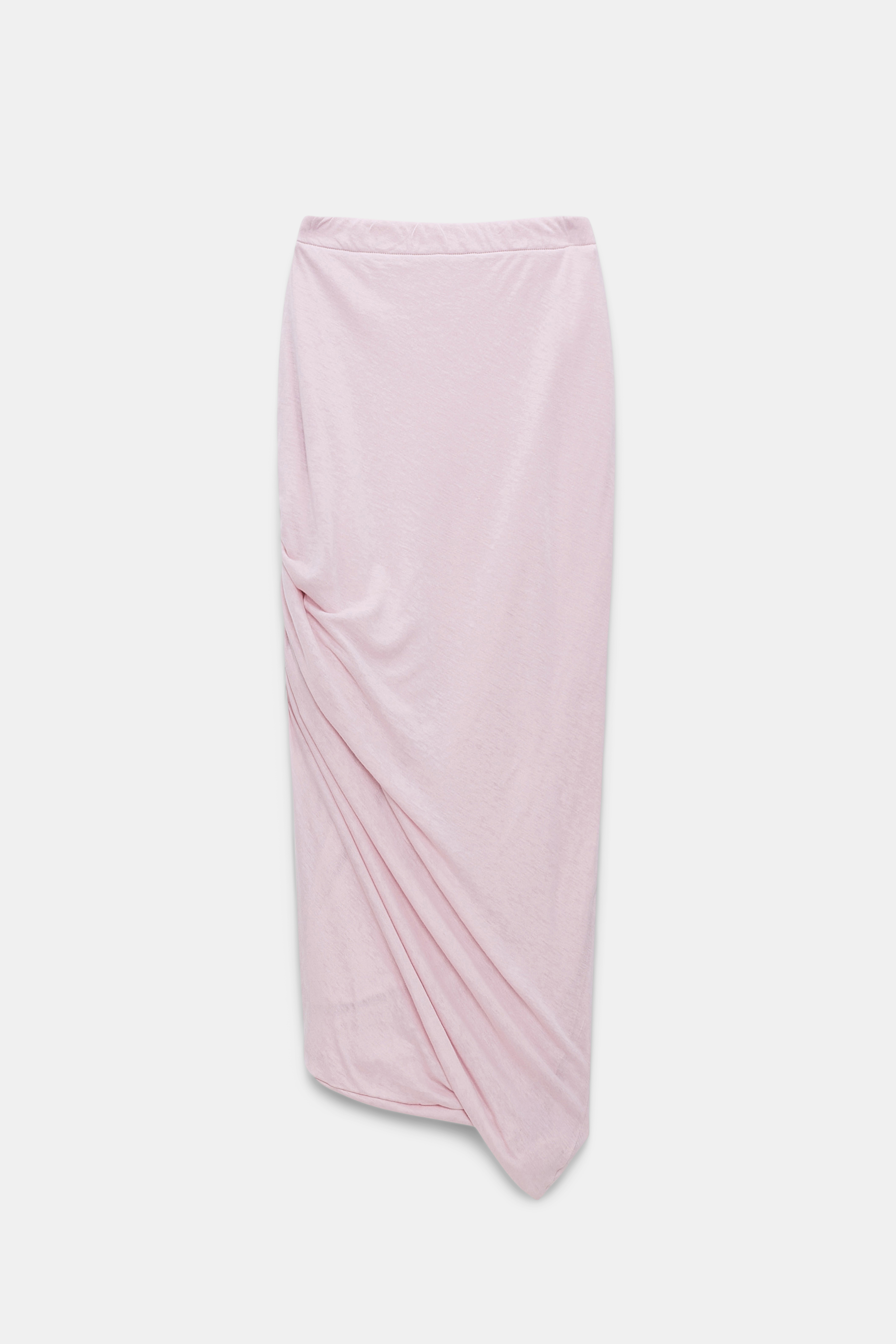 Dorothee Schumacher Three-layer, fine jersey skirt touch of rose