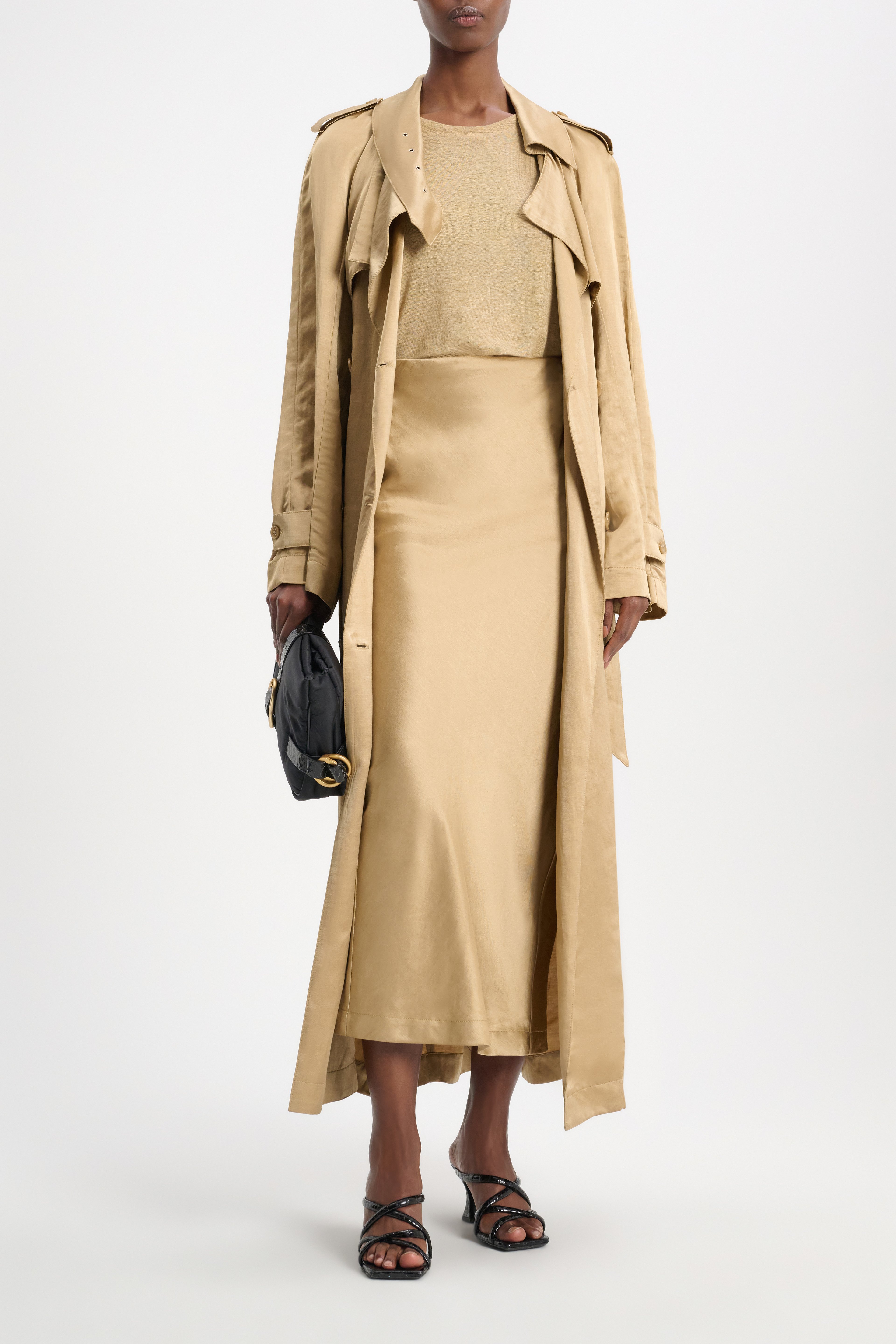 Tan skirt coat discount