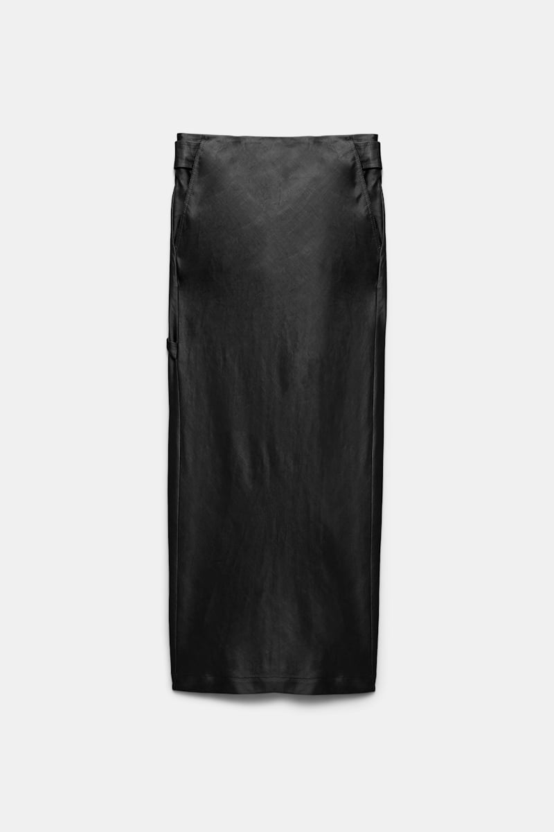 Dorothee Schumacher Slouchy Pencil Skirt In Black