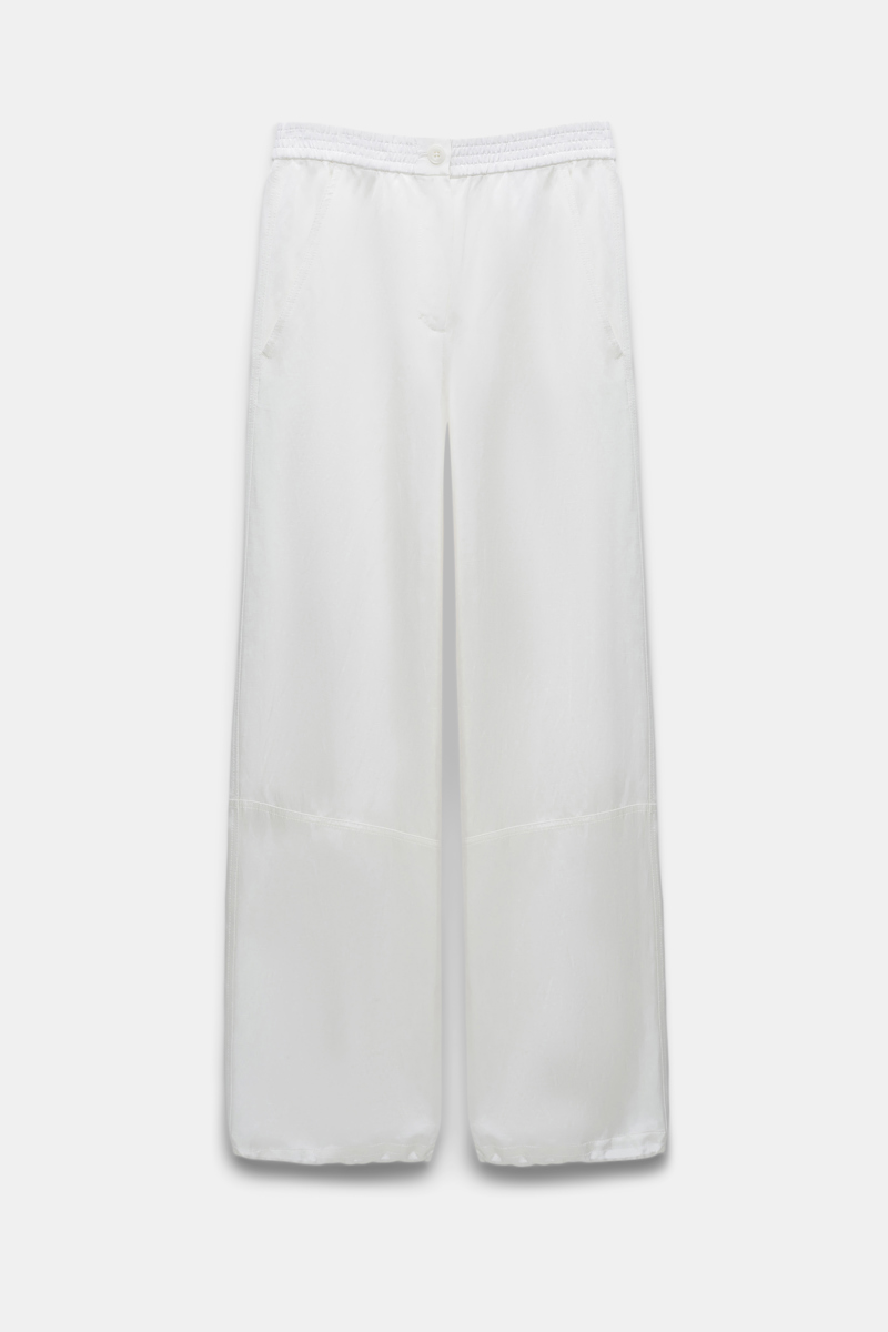 Shop Dorothee Schumacher Slouchy Pants In White