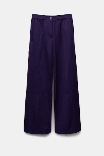 Dorothee Schumacher Slouchy pants dark purple