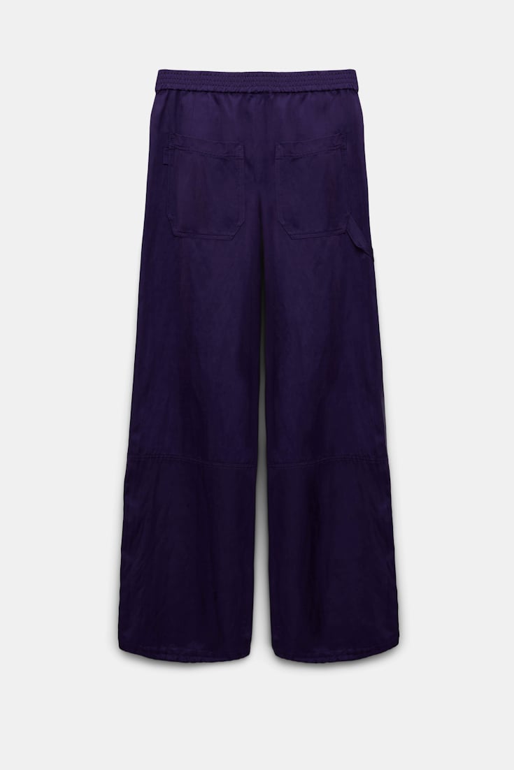 Dorothee Schumacher Slouchy pants dark purple