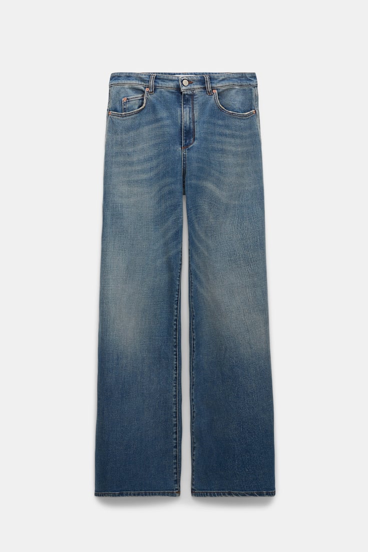 Dorothee Schumacher Jeans mit weitem Bein denim mix