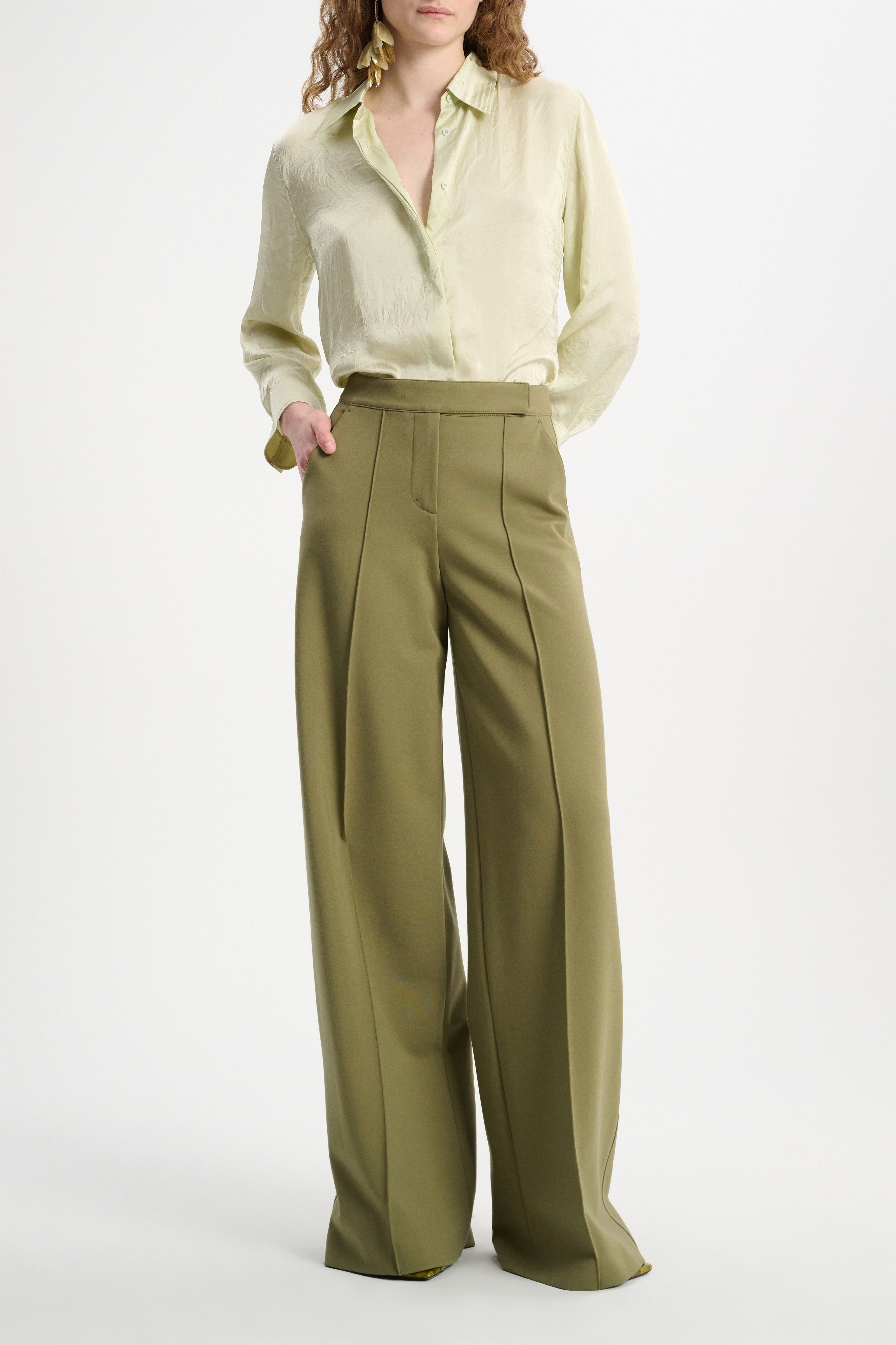 Dorothee Schumacher Wide leg pants in Punto Milano with