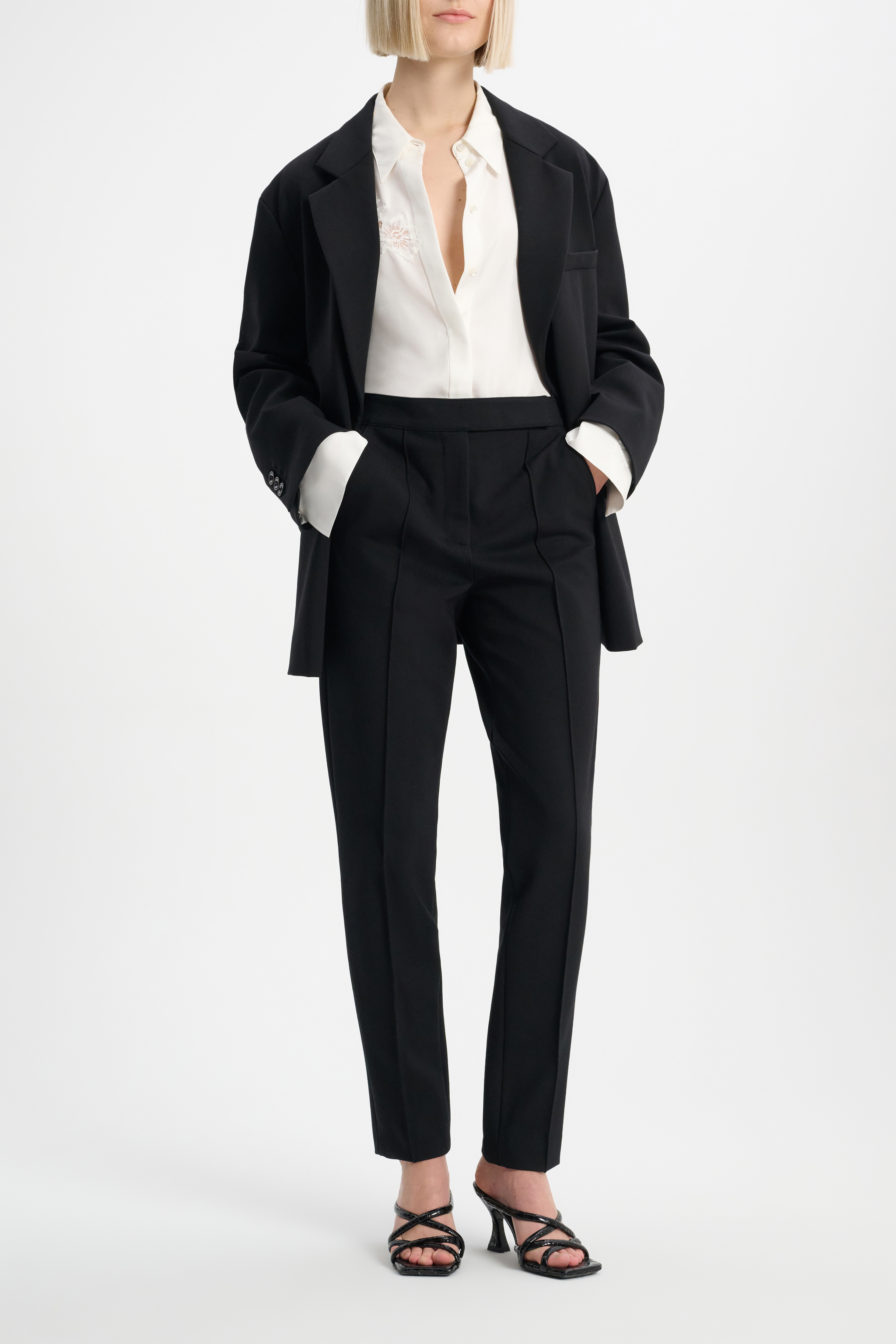Dorothee Schumacher Slim fit pants in Punto Milano with