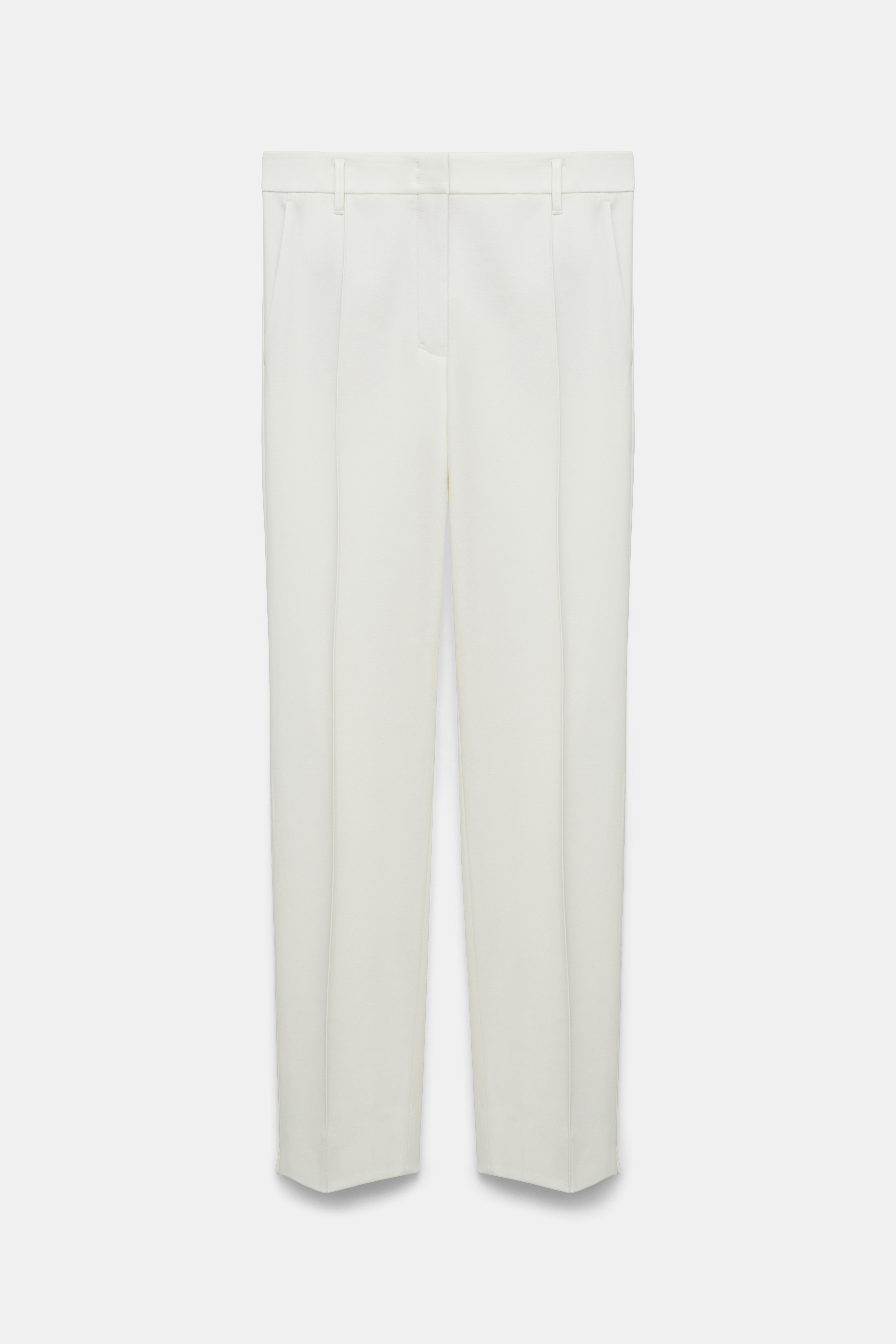 Dorothee Schumacher Cigarette pants in Punto Milano camellia white