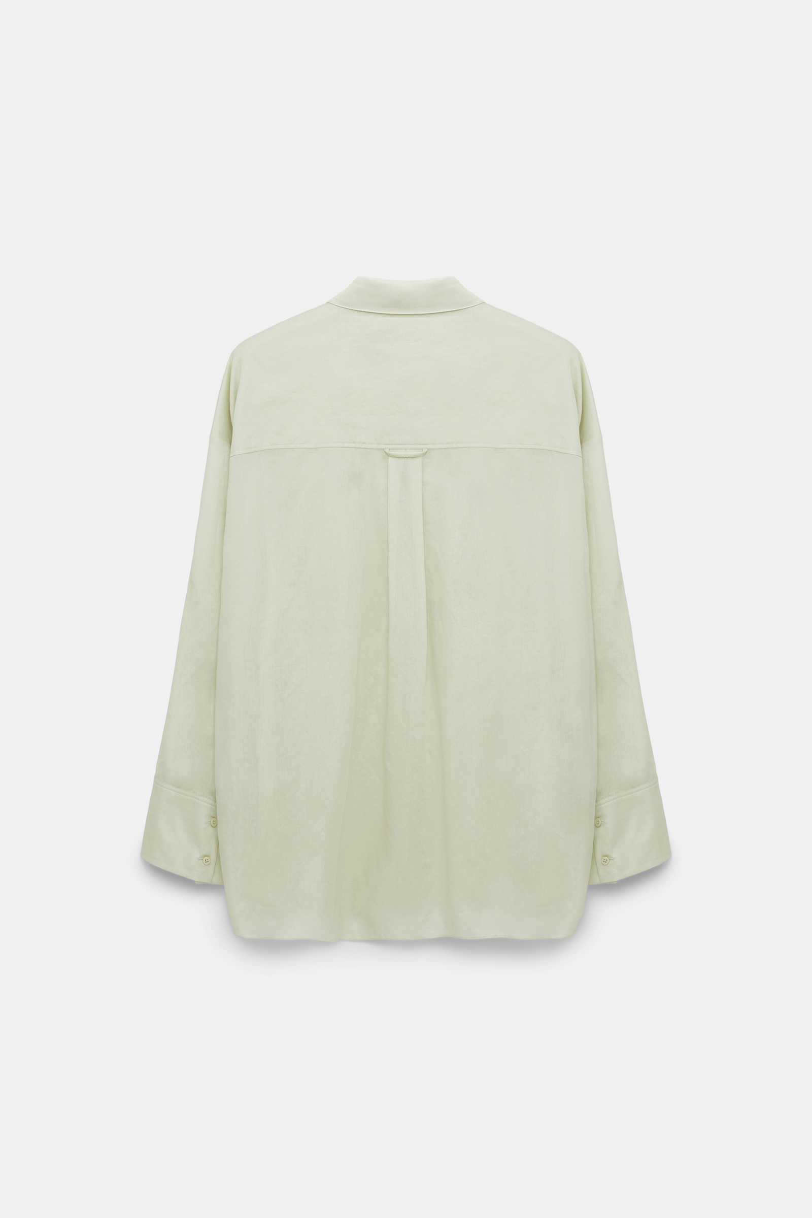 Dorothee Schumacher Oversized Bluse aus Cotton Voile light lime