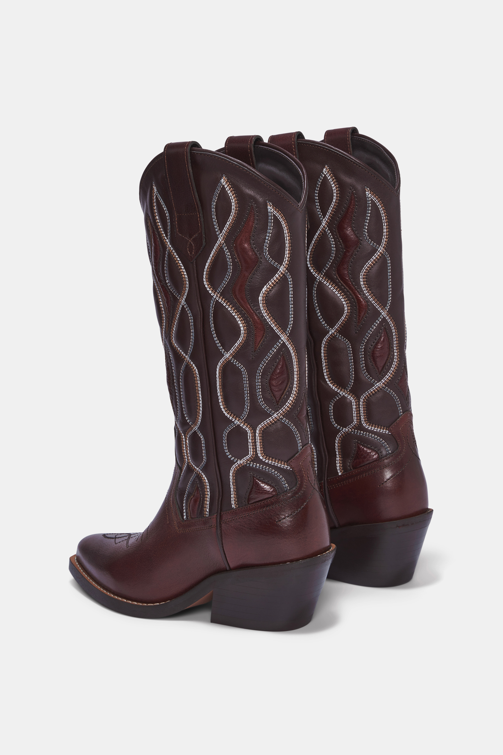 Dorothee Schumacher Cowboyboots mit Embroidery brown mix