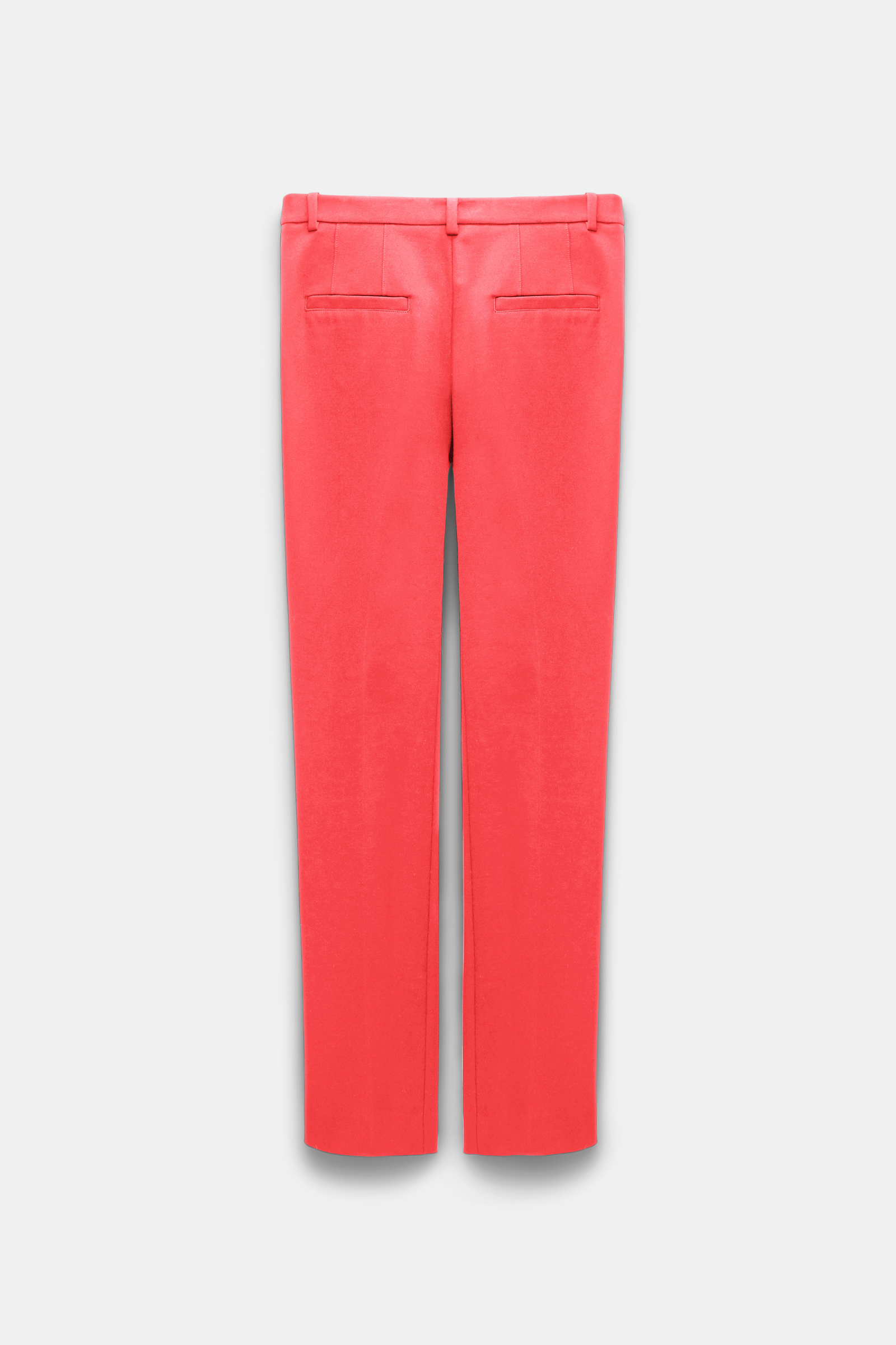 Dorothee Schumacher Cropped flared pants in Punto Milano with Western details medium coral