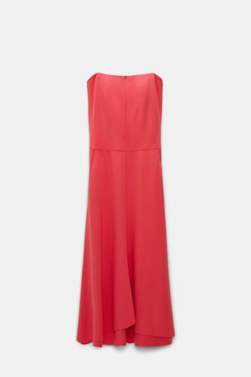 Dorothee Schumacher Wide leg pants in Punto Milano with Western details medium coral