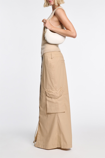 Dorothee Schumacher Skirt with cargo pockets medium beige