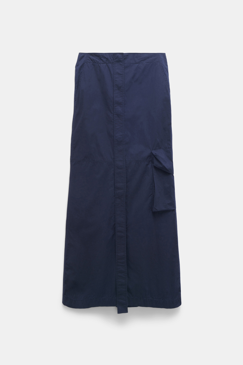 Dorothee Schumacher Skirt With Cargo Pockets In Blue