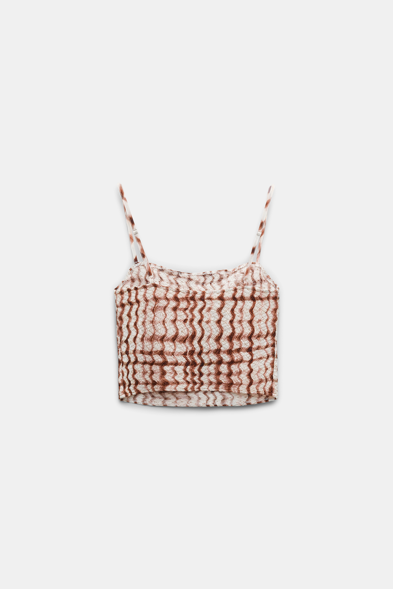Dorothee Schumacher Silk-viscose plaid camisole with allover smocking brown and rose check