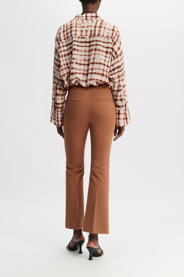 Dorothee Schumacher Oversized Hemd mit Allover-Karo Print brown and rose check