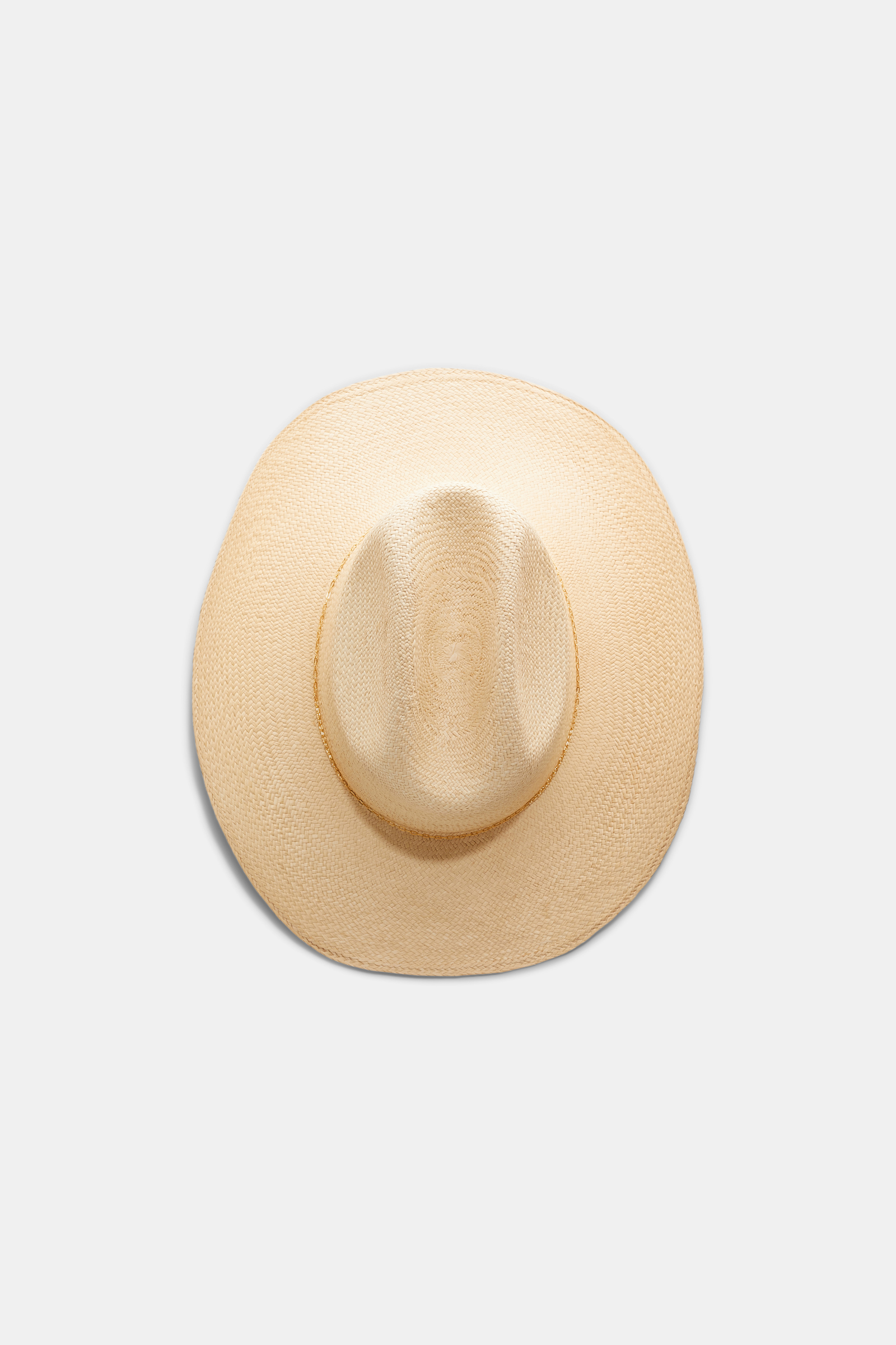 Dorothee Schumacher Toquilla straw cowboy hat light beige