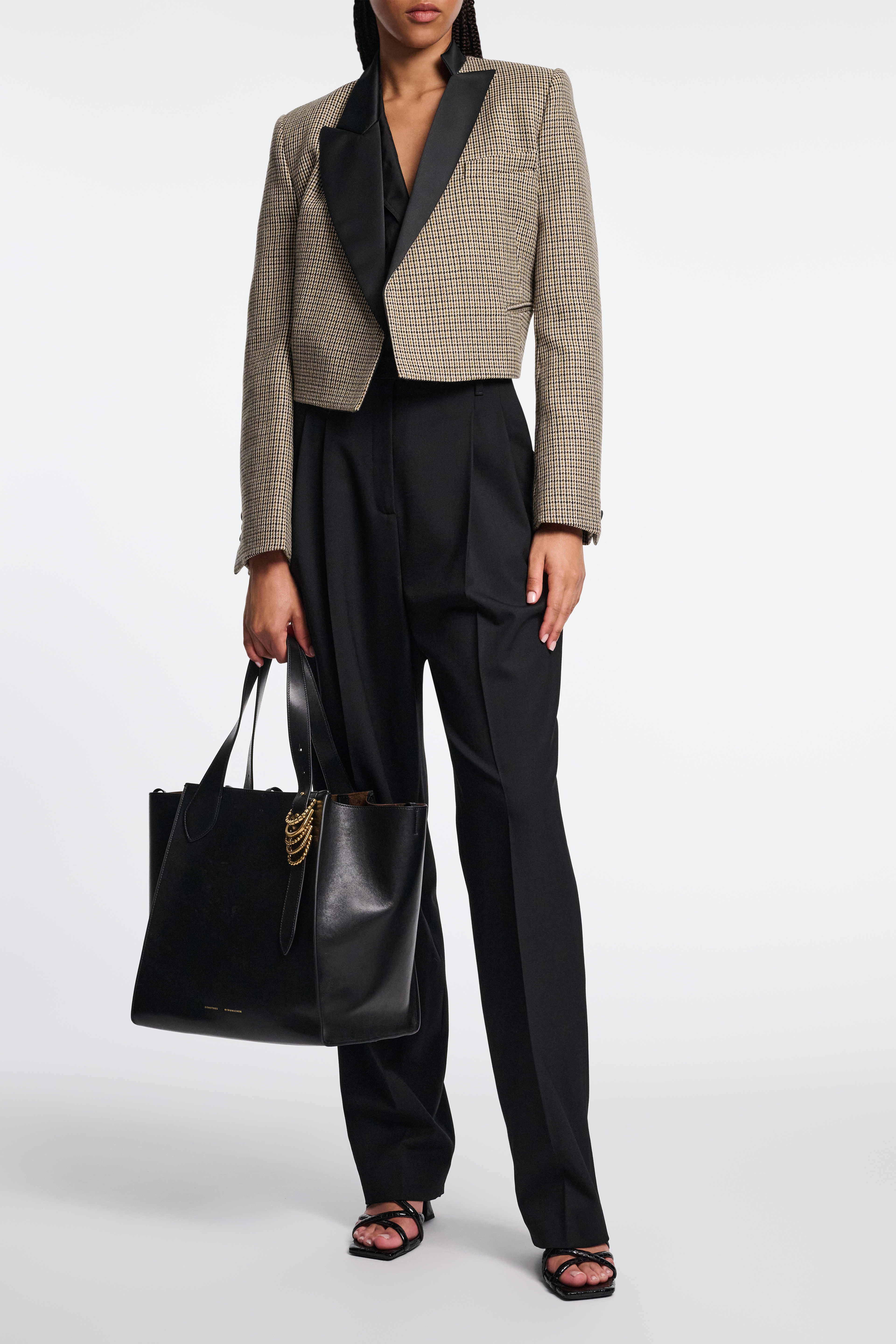 Dorothee Schumacher Cropped Blazer mit Details aus