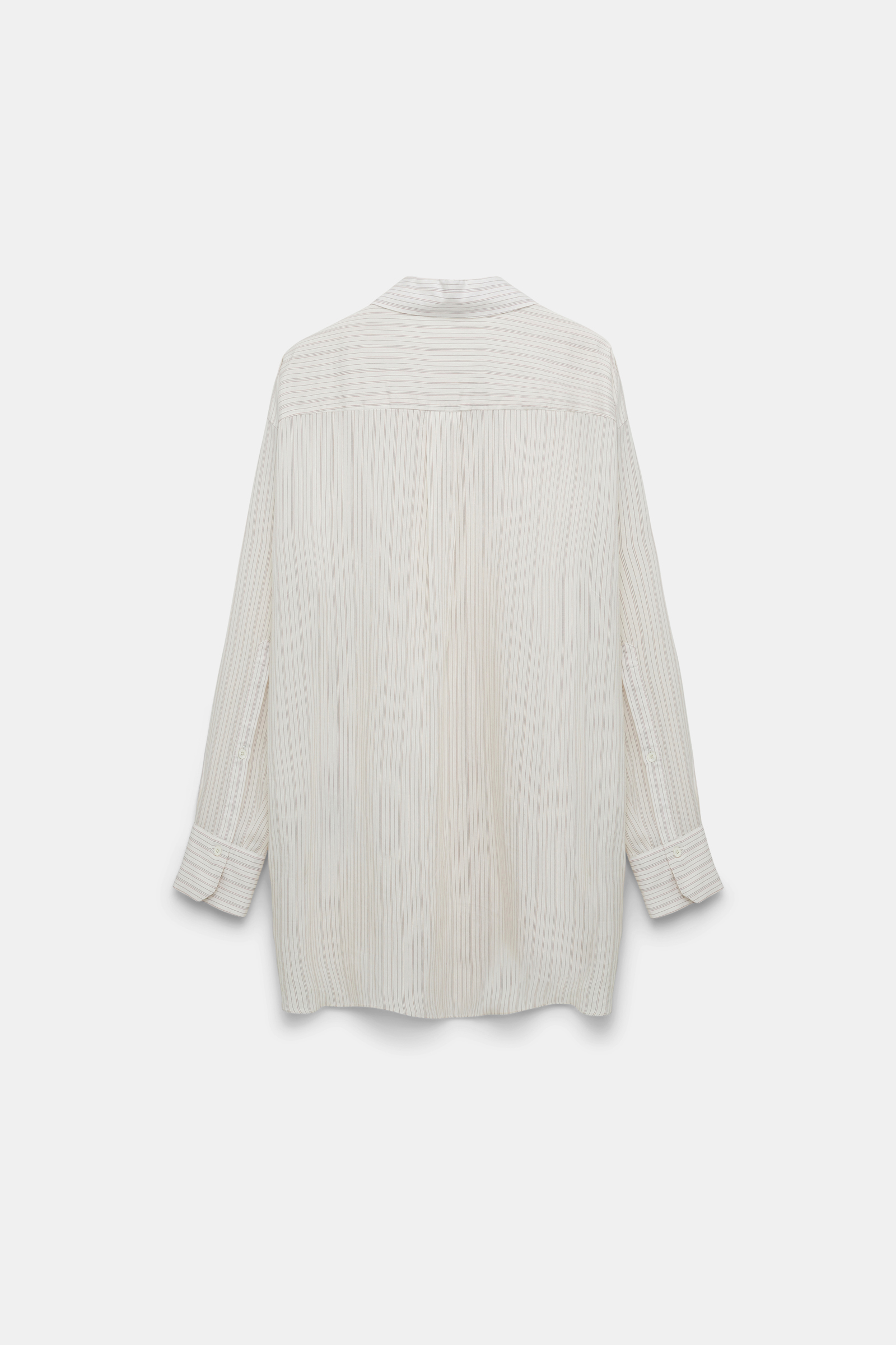 Dorothee Schumacher Silk blend striped blouse with removable scarf white red stripe