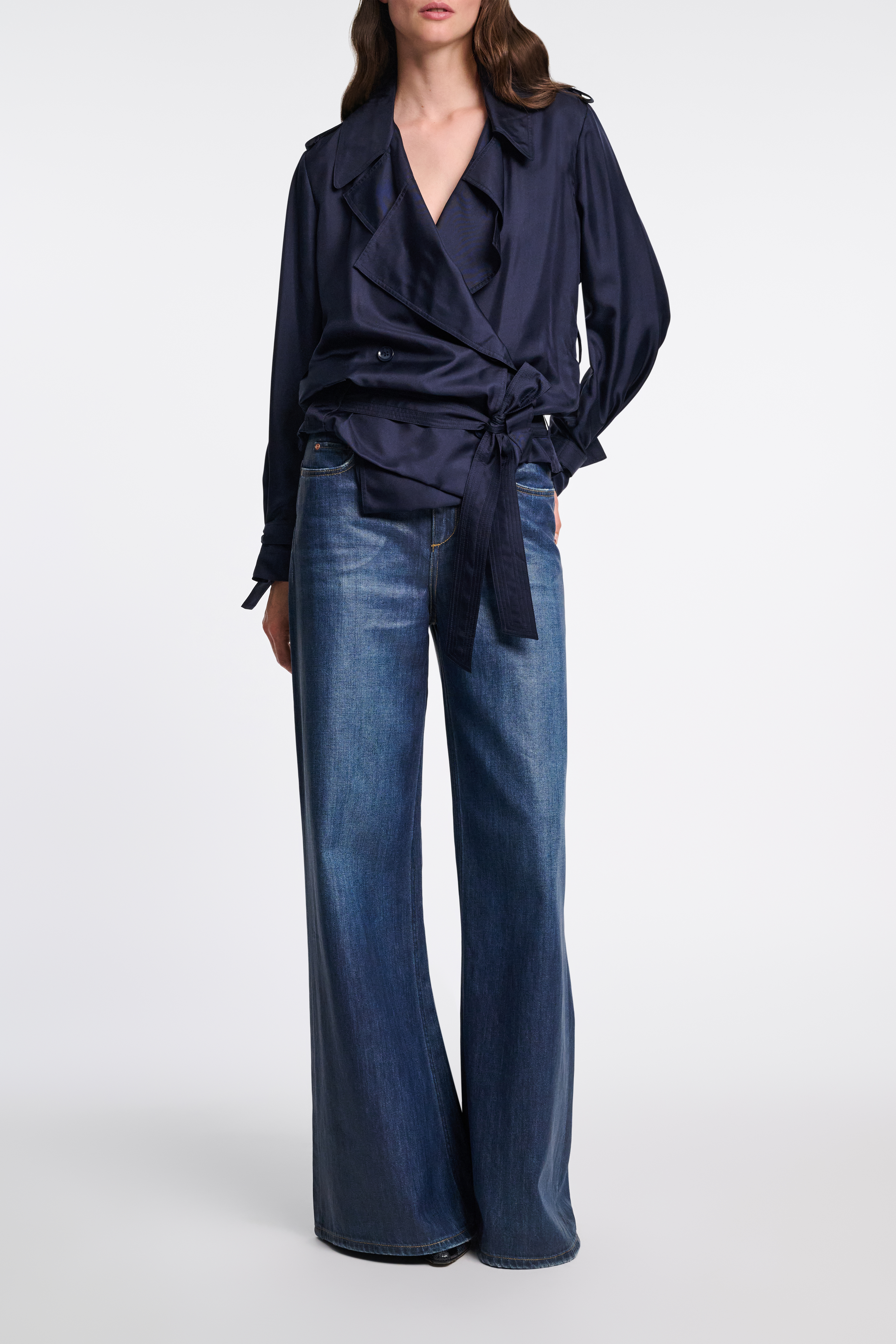 Dorothee Schumacher Bluse im Trenchcoat-Style aus