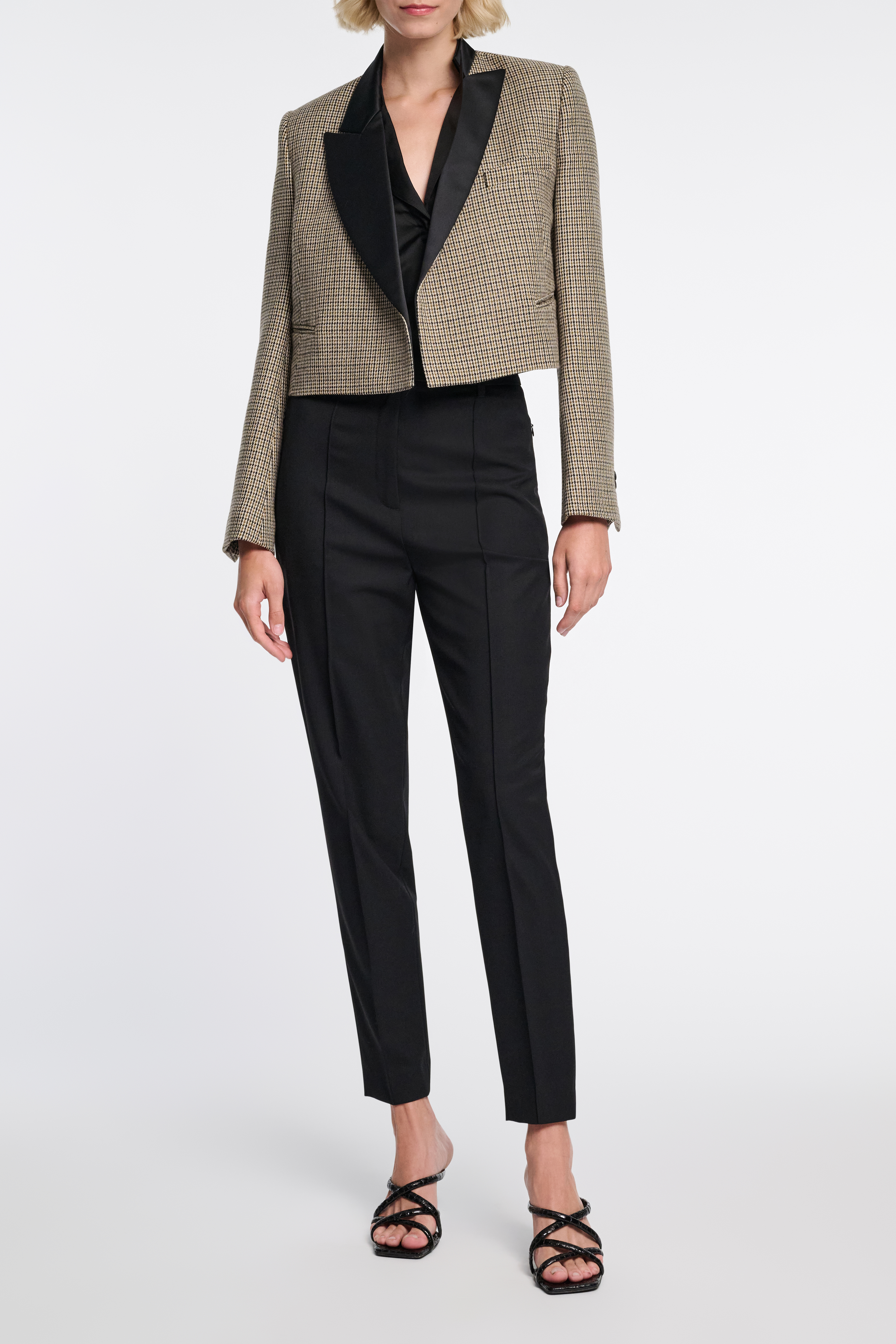 Dorothee Schumacher Bluse aus Seidentwill mit asymmetrischem