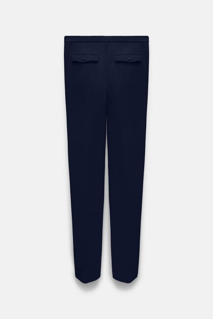 Dorothee Schumacher Lässige Hose aus Punto Milano dark navy