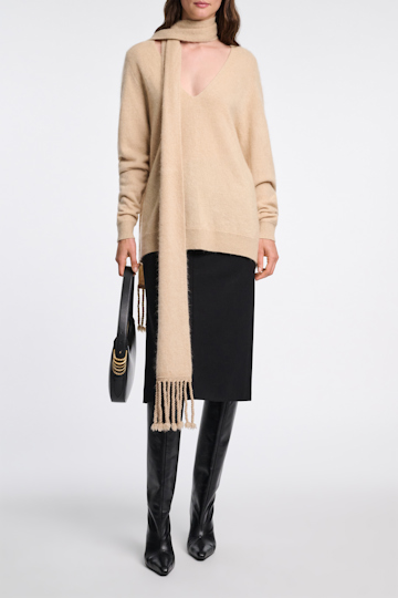 Dorothee Schumacher Pencil skirt in Punto Milano black