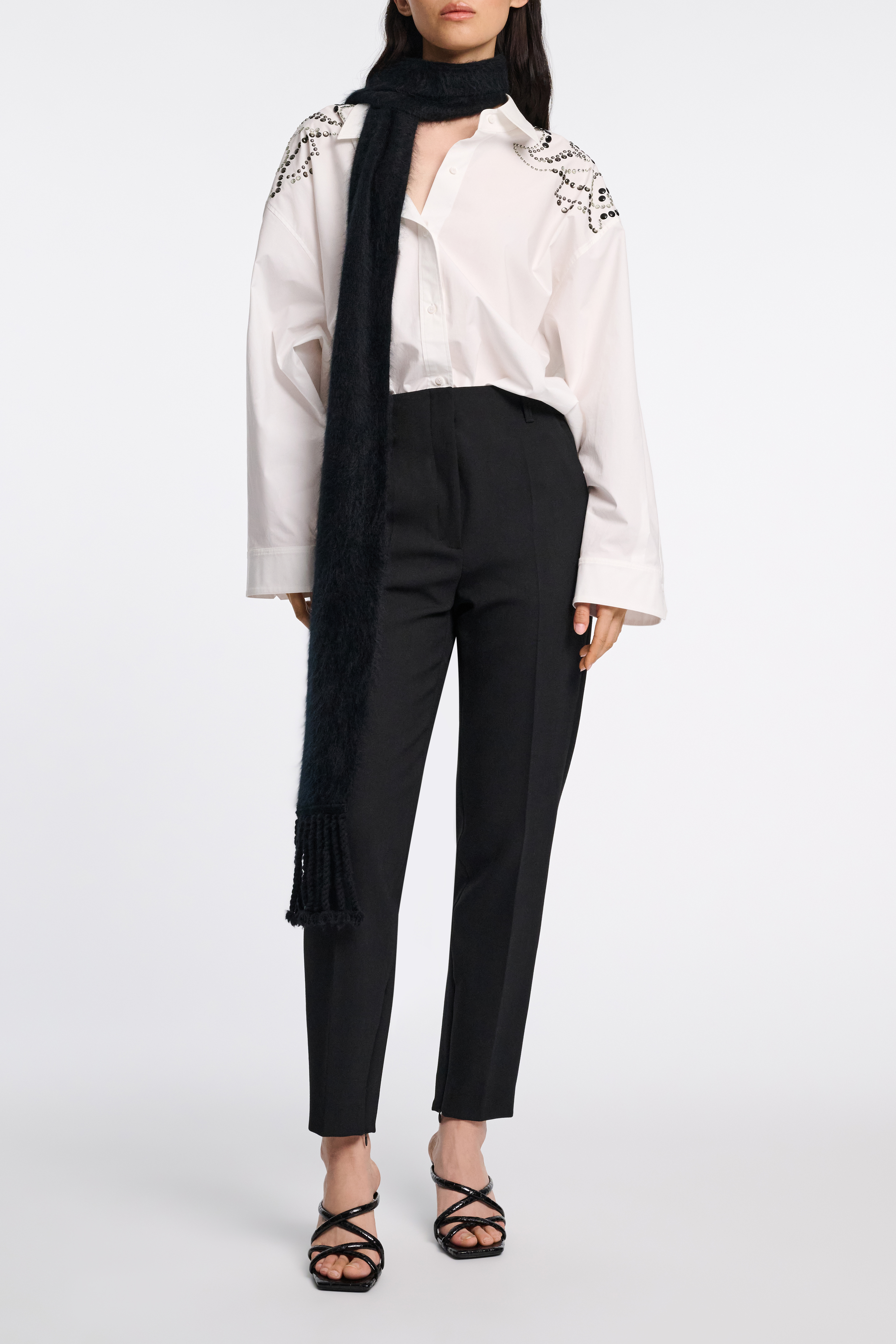 Dorothee Schumacher Oversized Popeline Hemd mit Hotfix