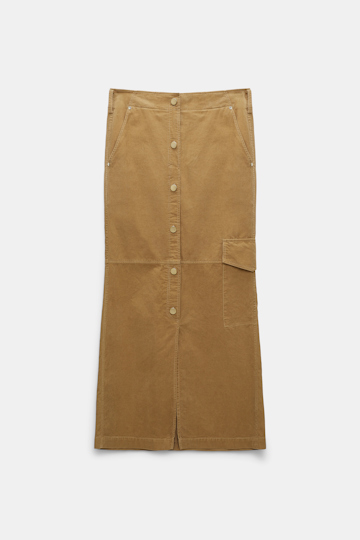 Dorothee Schumacher Cargo Rock aus Cord dusty camel