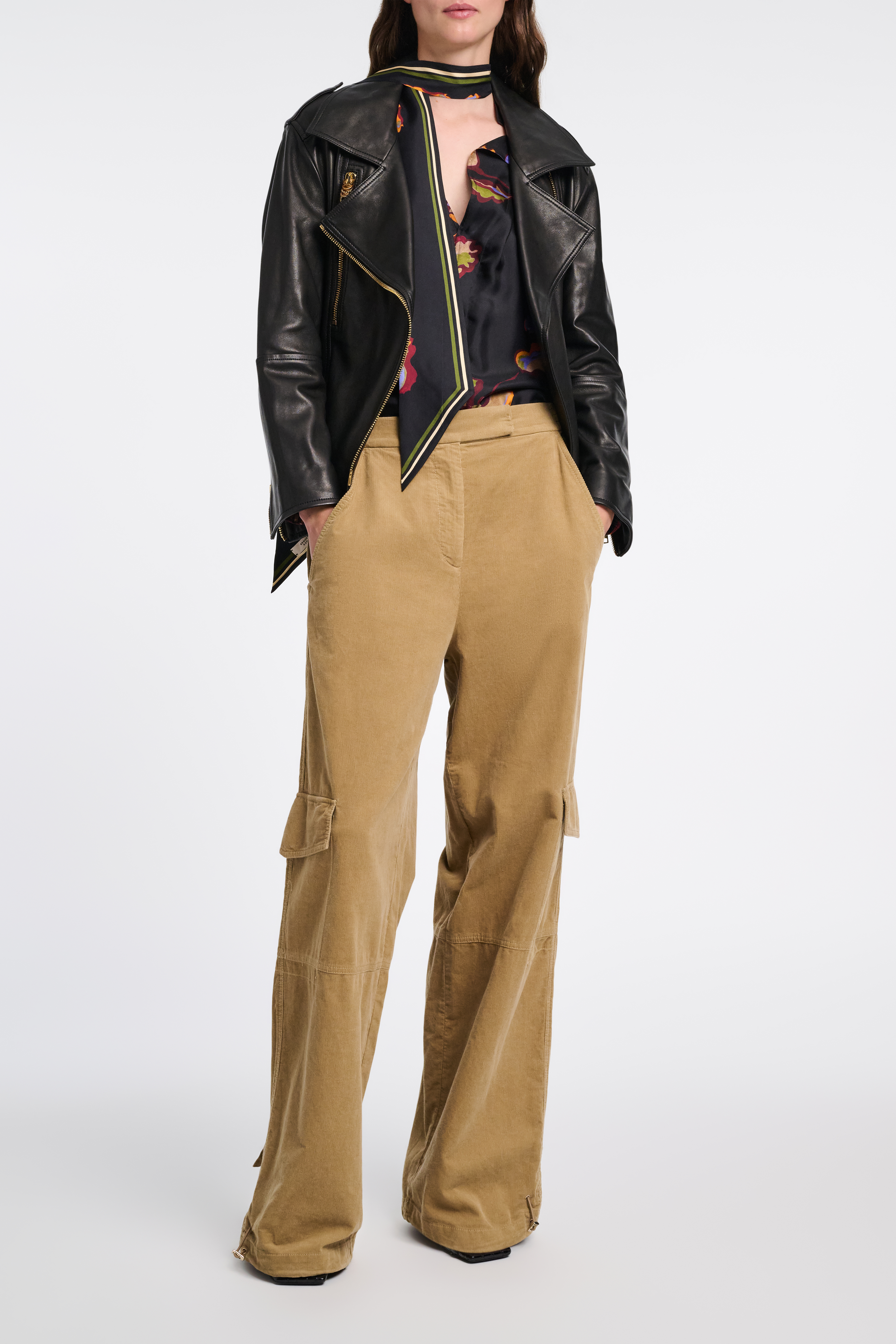 Dorothee Schumacher Bluse aus Seidentwill mit floralem