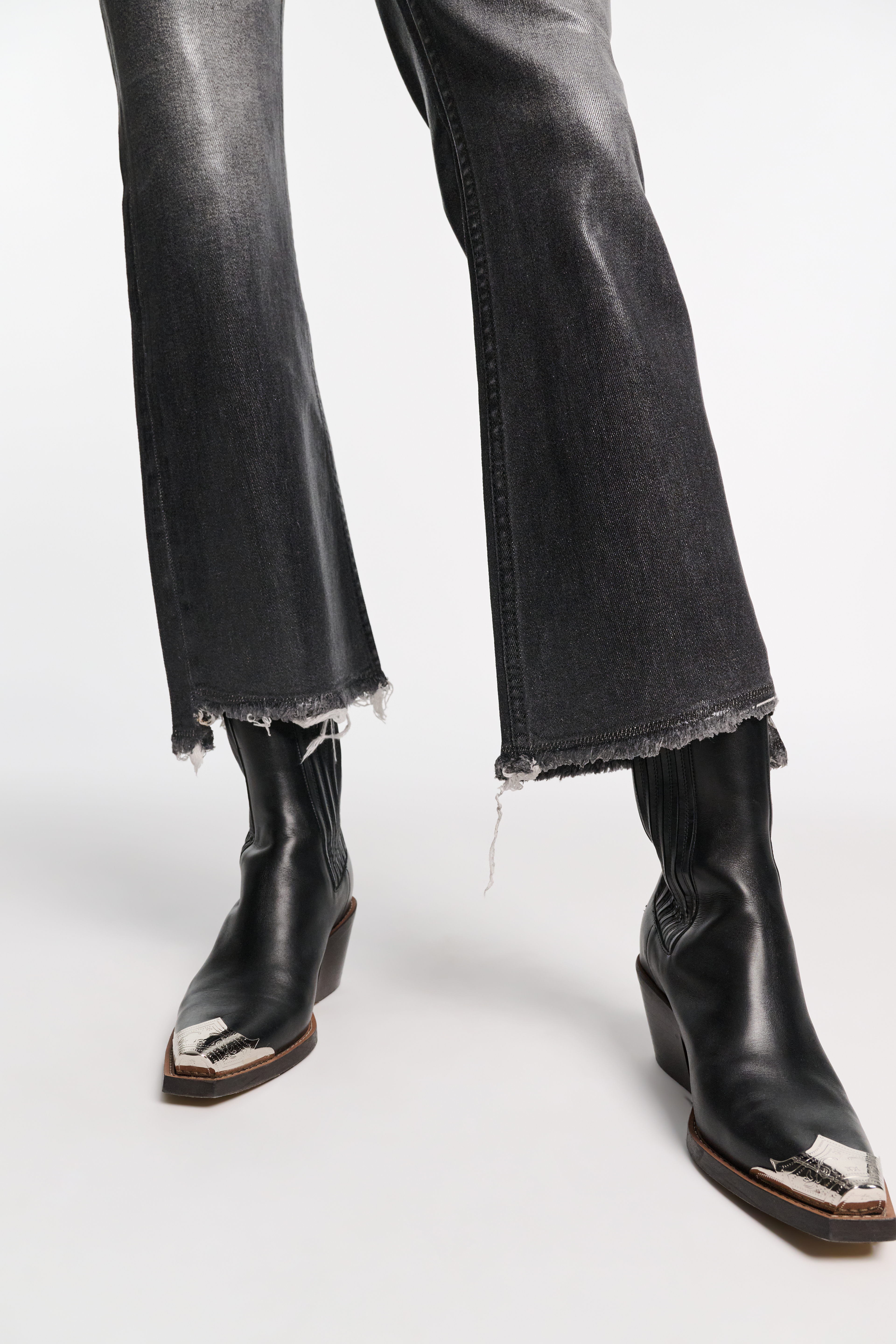 Black western chelsea boots shop