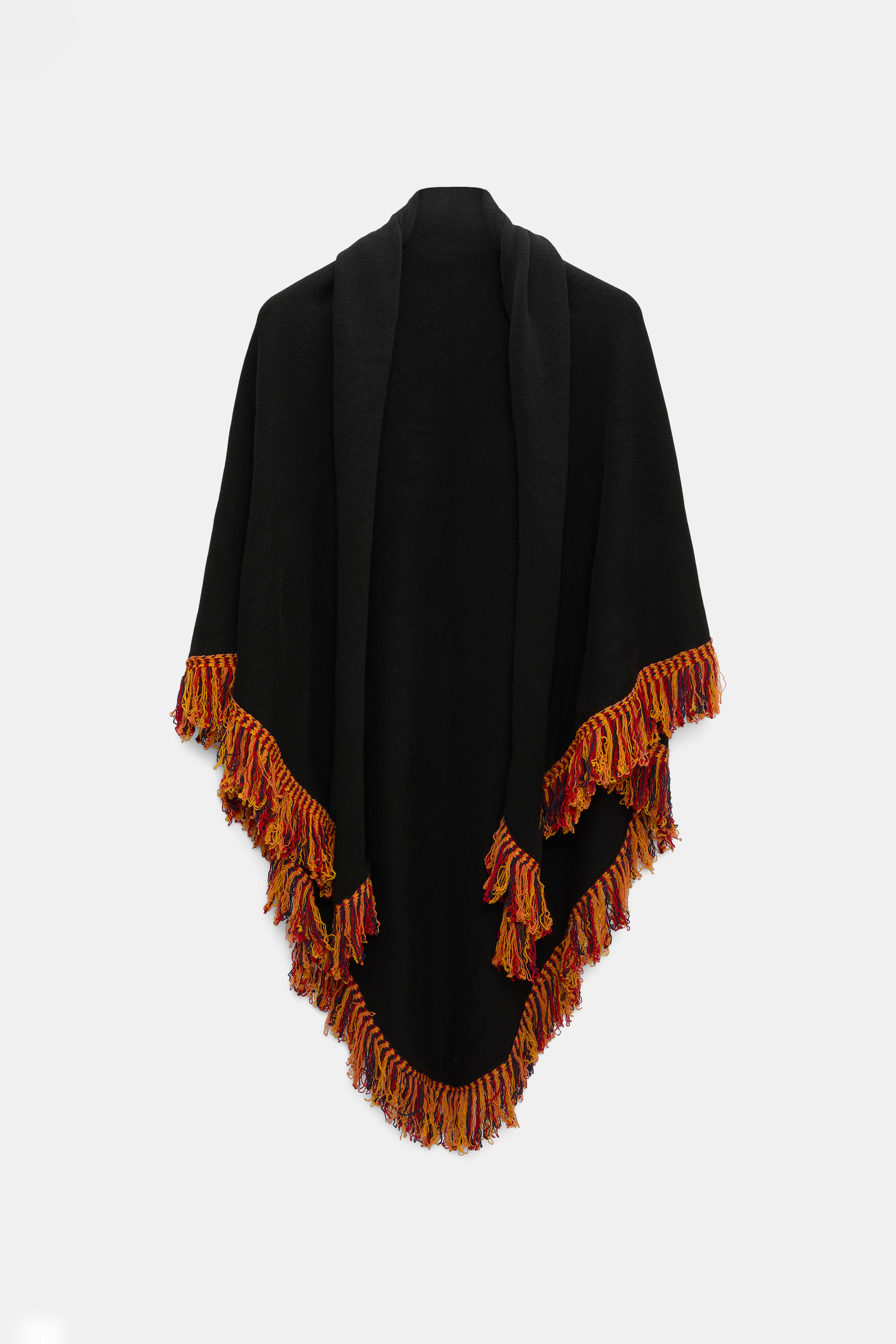 FRINGED COZYNESS poncho | Dorothee Schumacher
