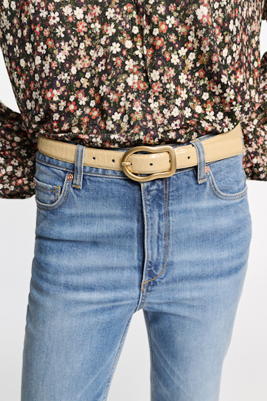 Dorothee Schumacher Reversible belt sand