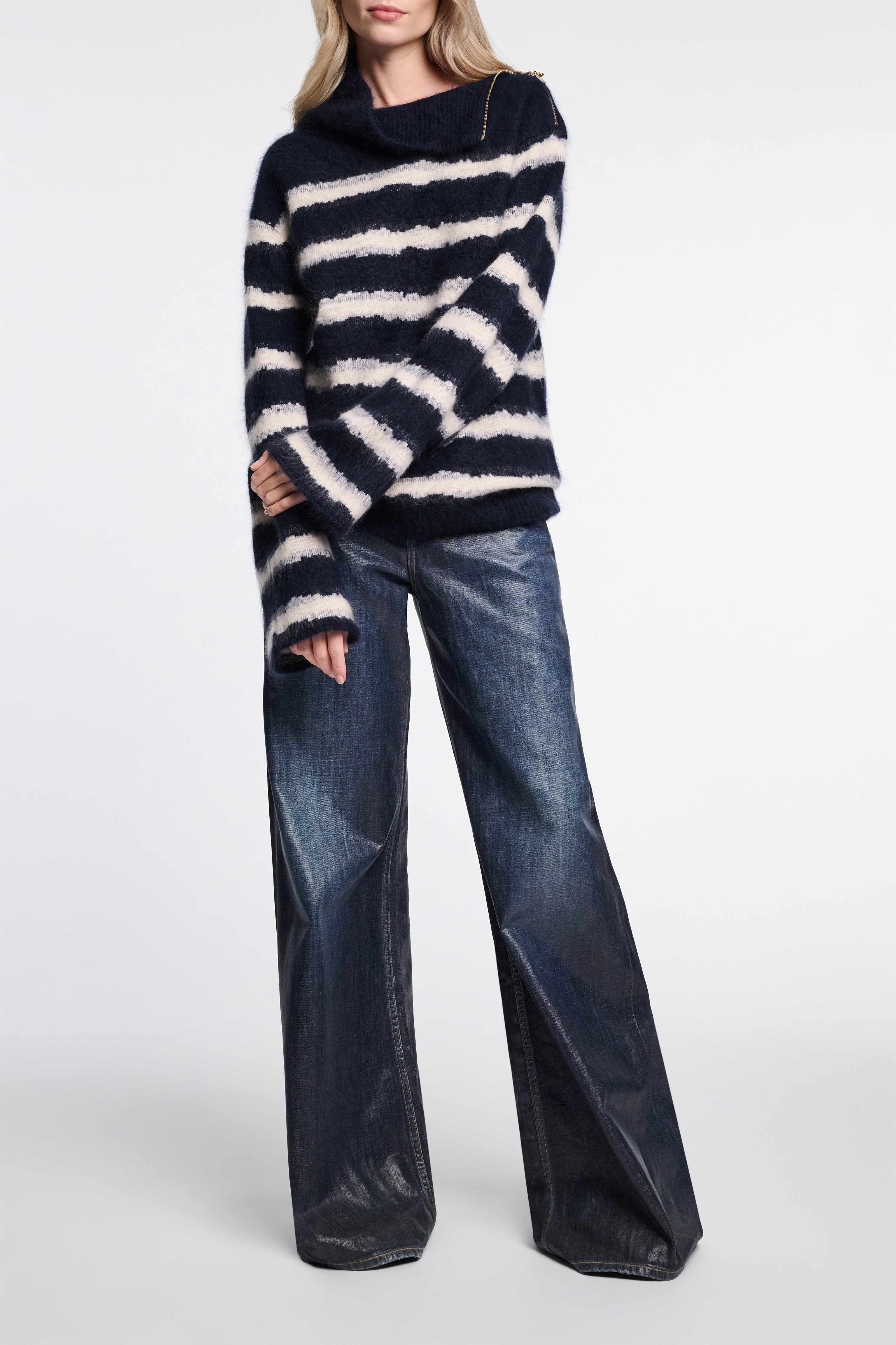 トップス UNDERCOVER 21SS Bontage Paper Knit Pre-owned] UNDERCOVER Damaged Knit UC1A4905 – Archive Factory